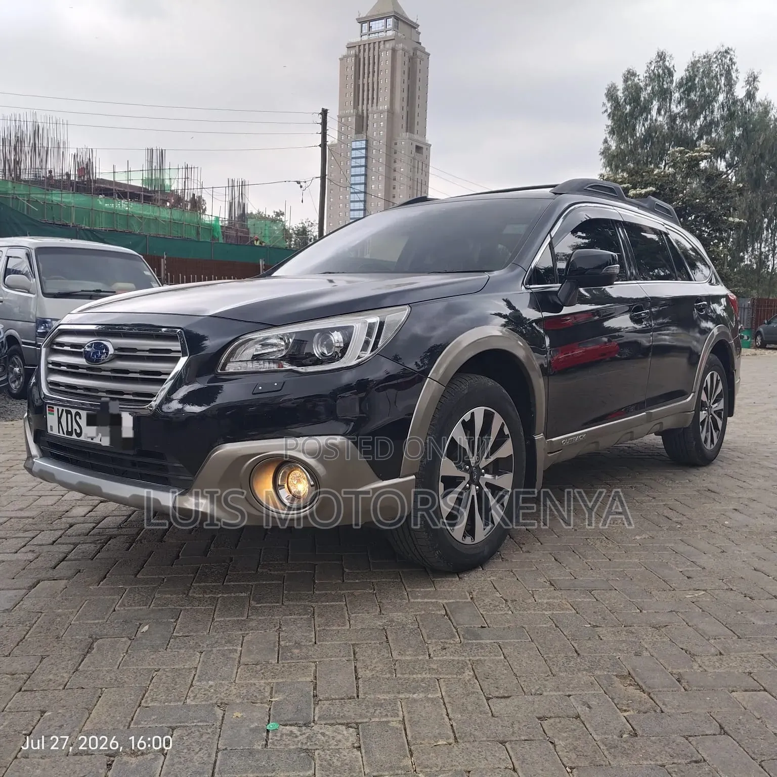 Subaru Outback 2017 Black