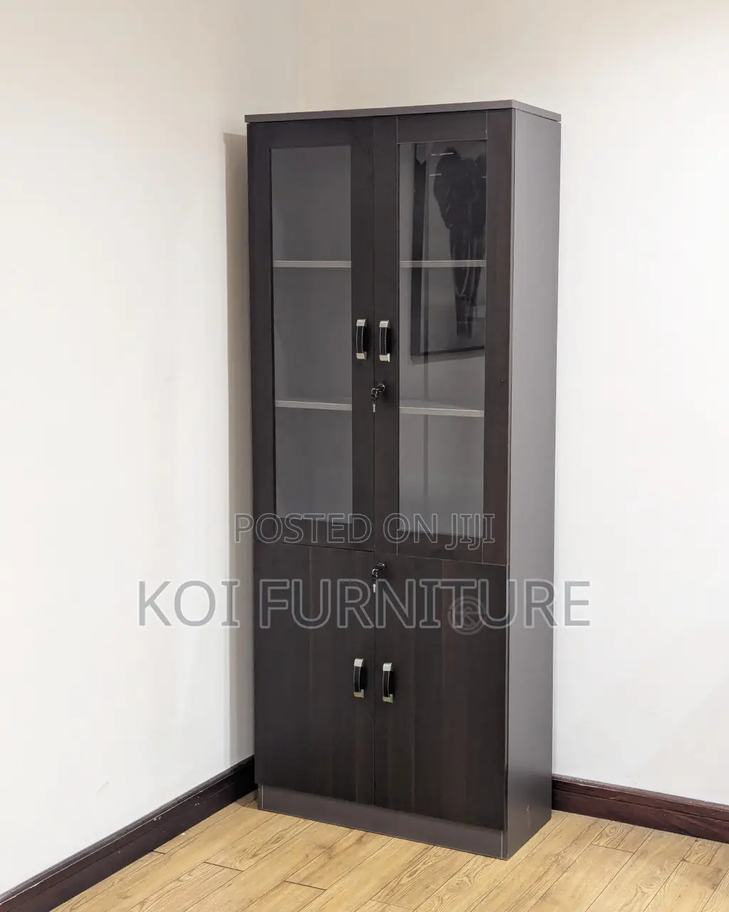 Office Cabinet; Two Doors Home and Offices Storage Wooden Cabinet