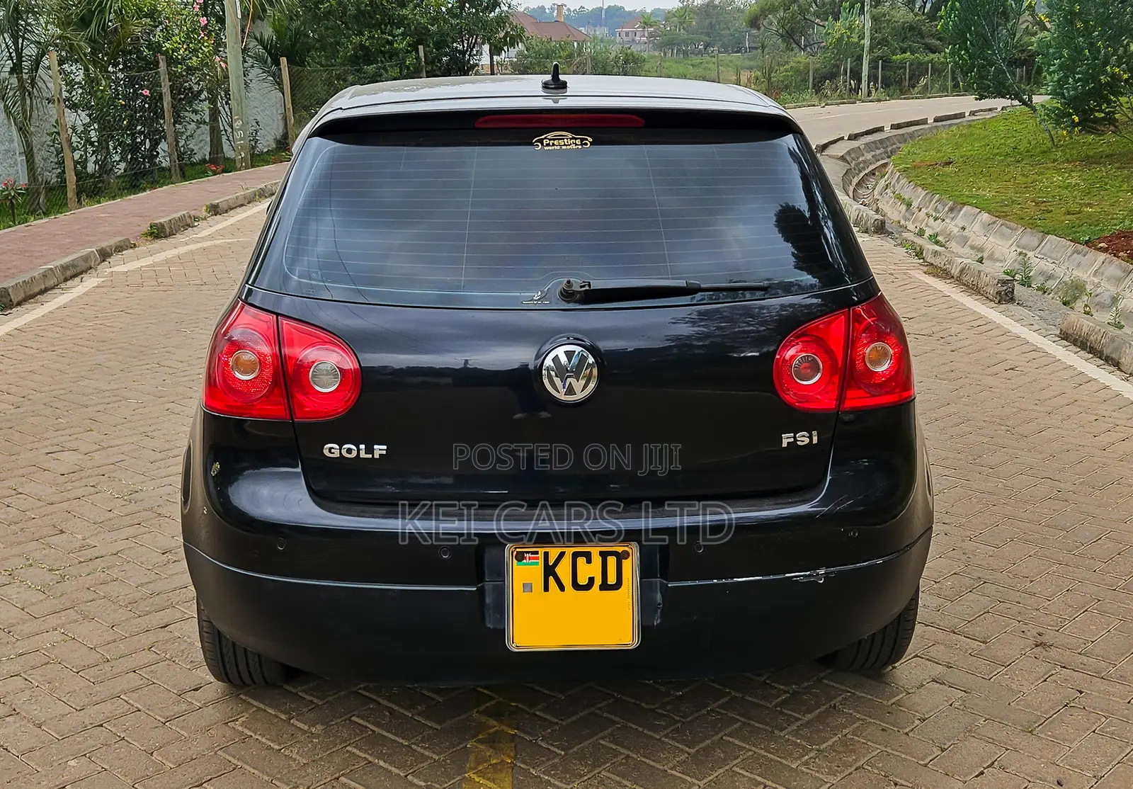Volkswagen Golf 1.6 FSi Trendline Automatic 2007 Black