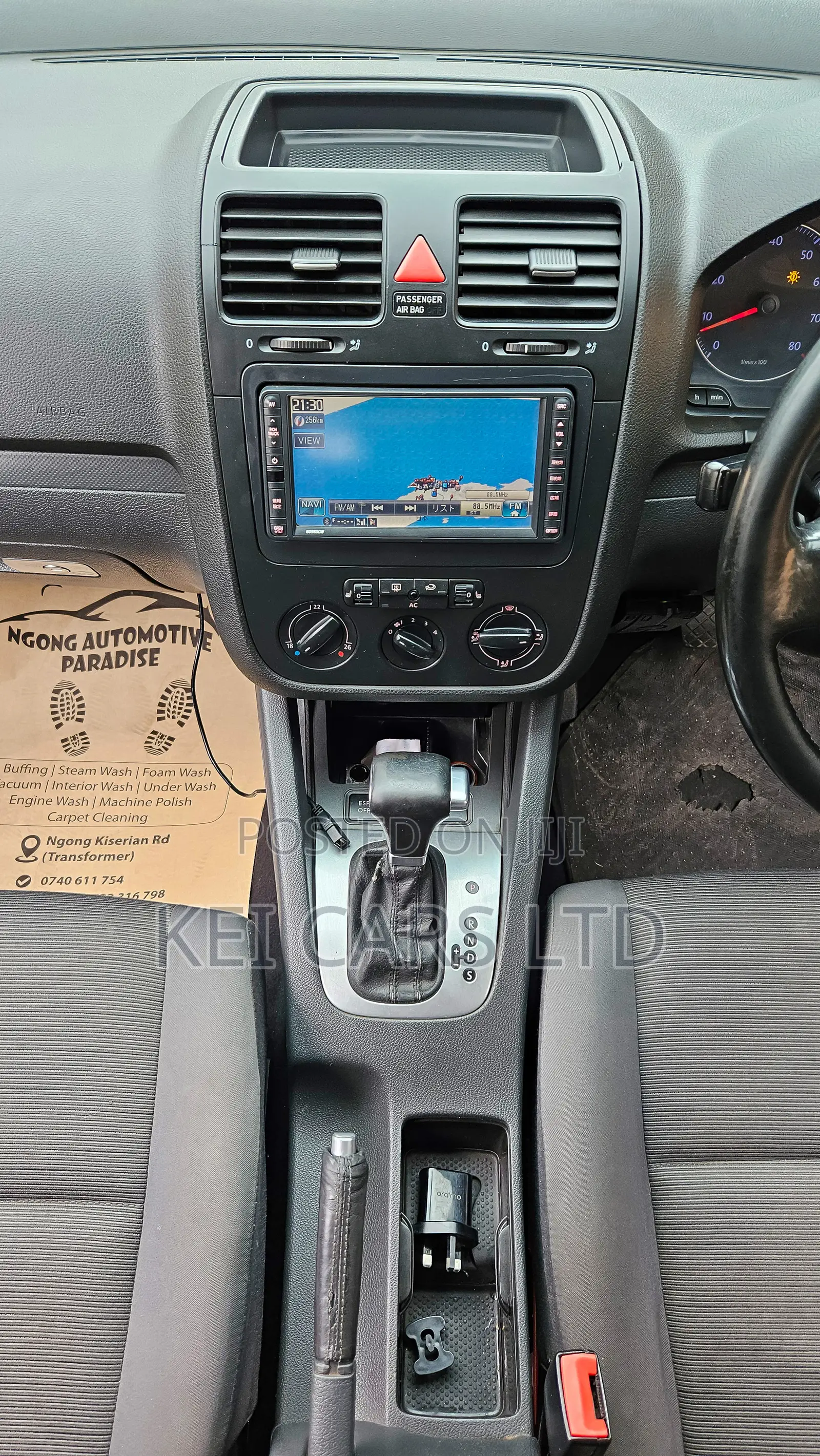 Volkswagen Golf 1.6 FSi Trendline Automatic 2007 Black