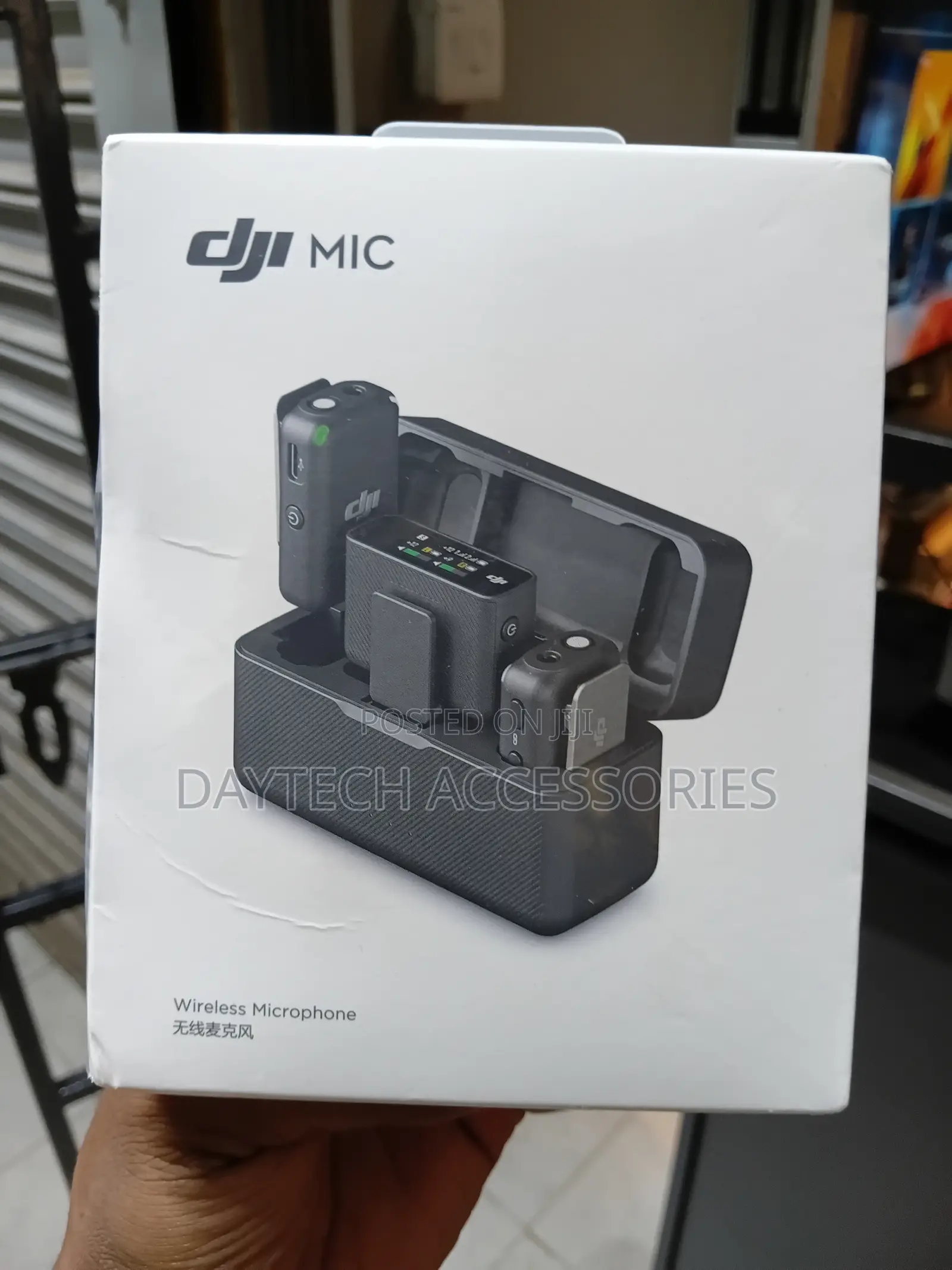 The Original DJI Mic Wireless Microphone System.