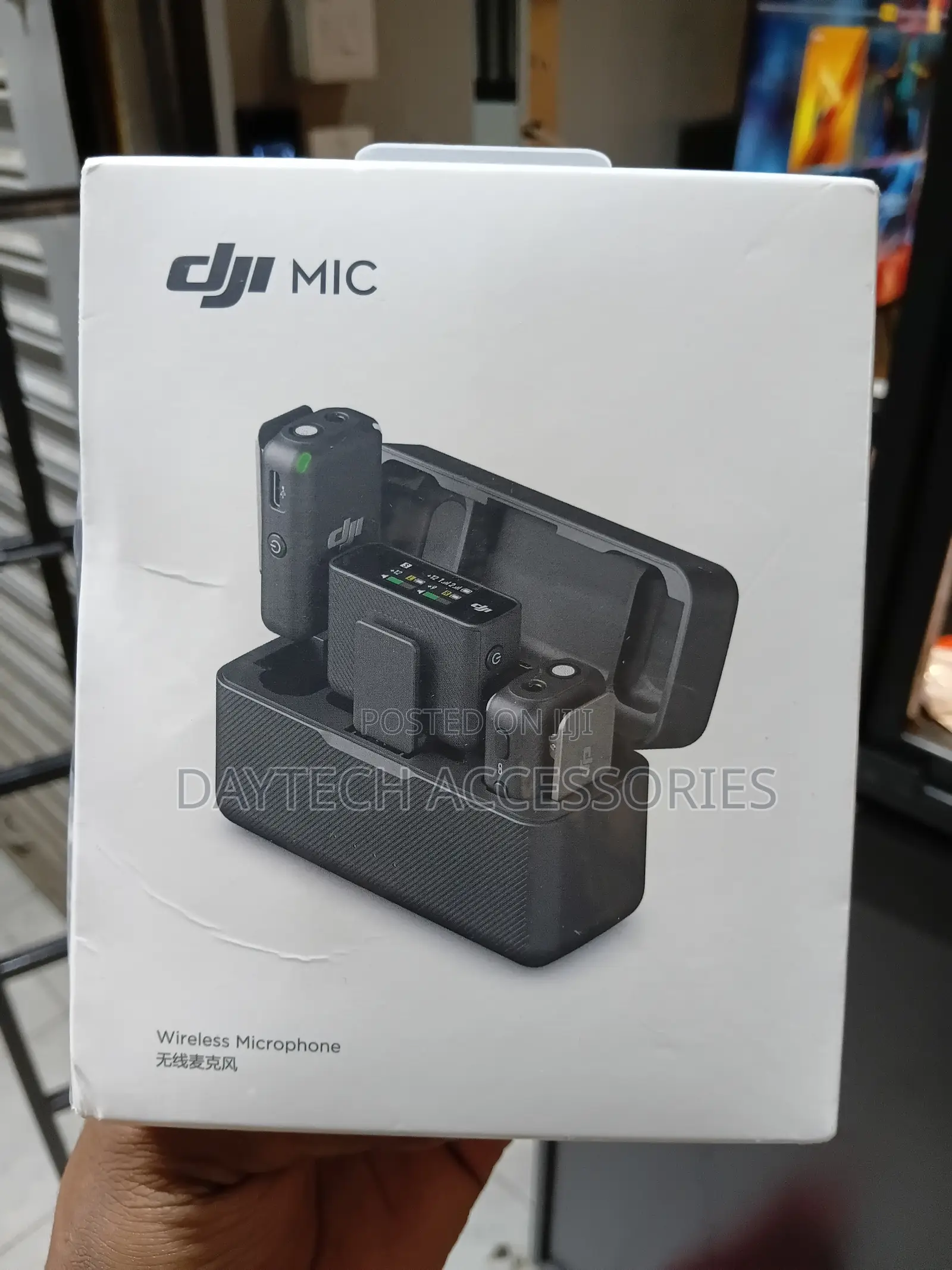 The Original DJI Mic Wireless Microphone System.