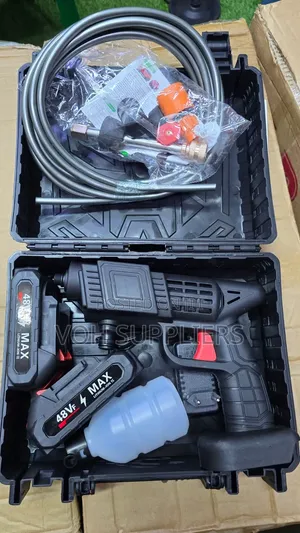 Cordless High-Pressure Car Wash Gun Kit