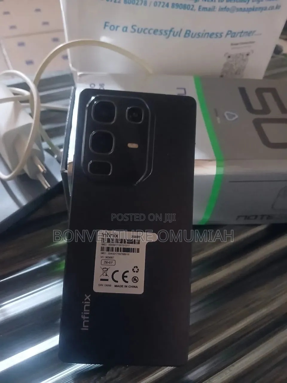 Infinix Note 50 Pro 256 GB Black