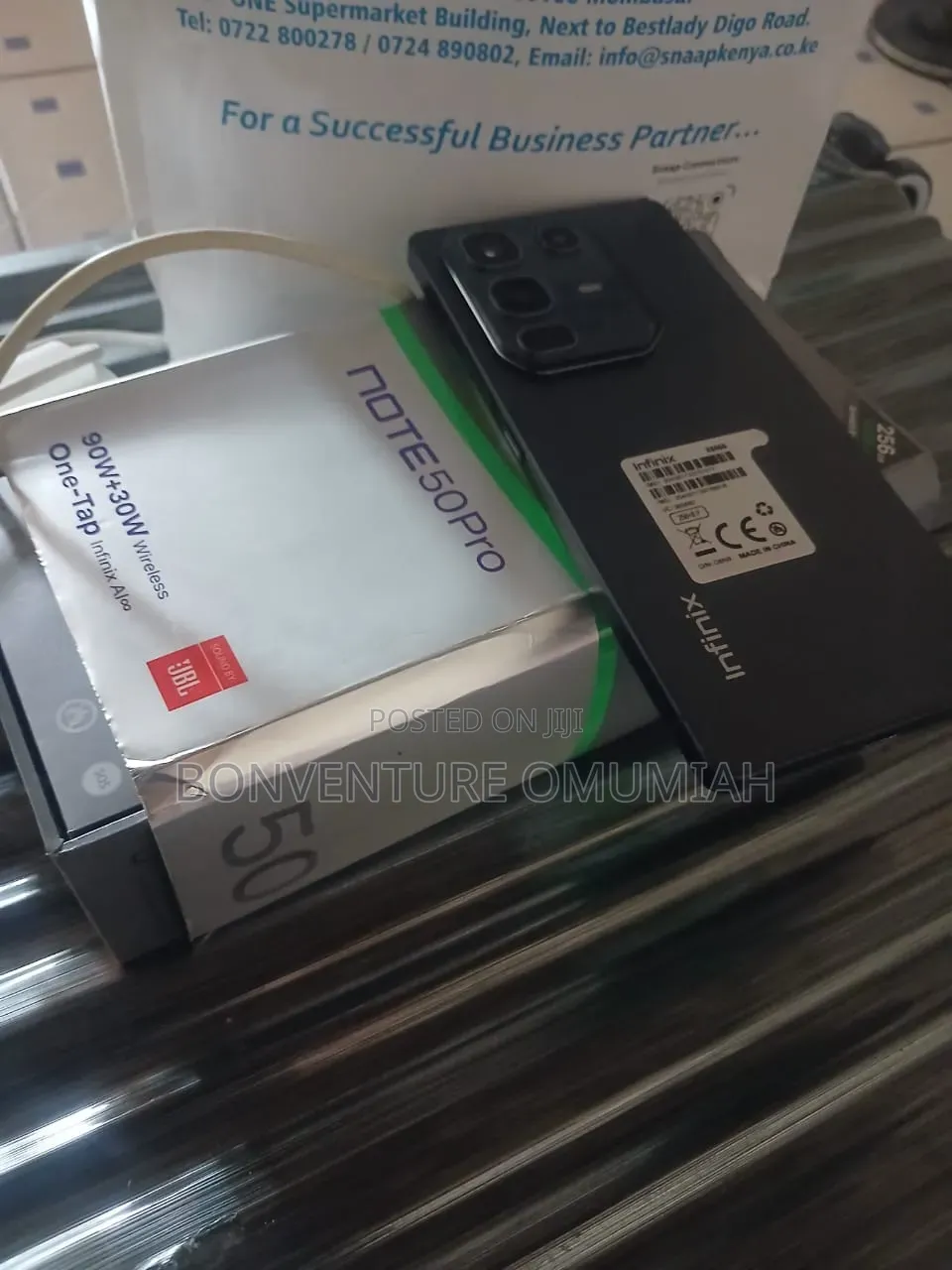Infinix Note 50 Pro 256 GB Black