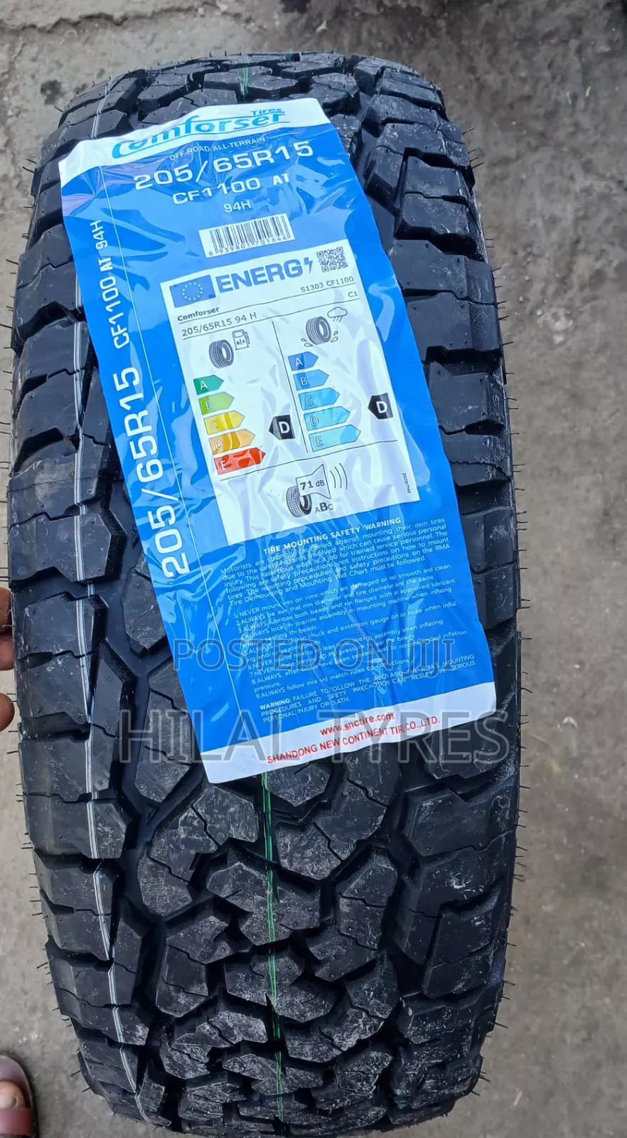 205/65r15 AT Comforser