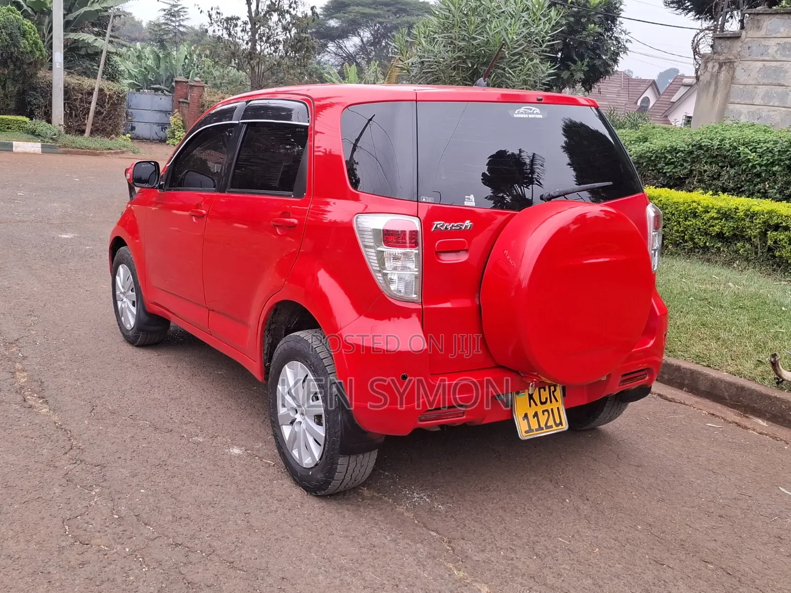 Toyota Rush 2012 Red