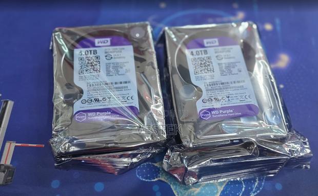 WD Purple 4TB 3.5-Inch Security Camera Hard Drive