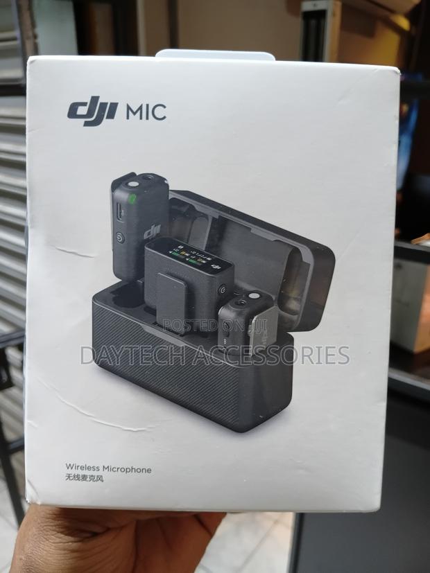 DJI Mic Compact Digital Wireless Microphone System in Black - main view