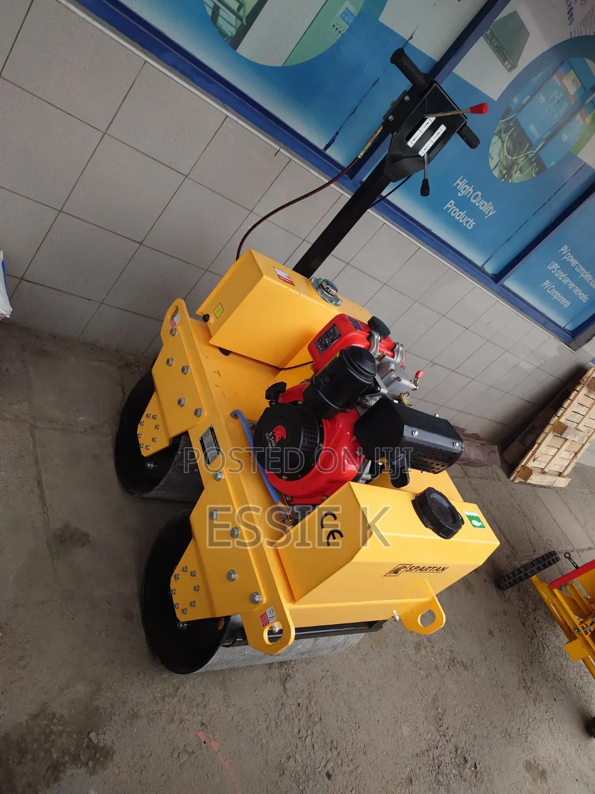 Spartan Vibratory Pedestrian Roller