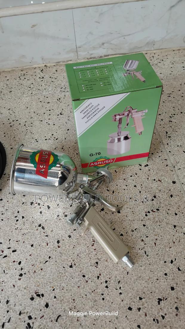 Asturo HVLP Spray Gun With Metallic Cup - thumbnail 3