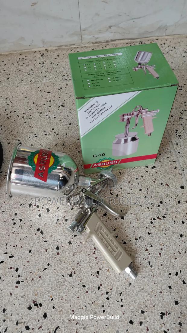 Asturo HVLP Spray Gun With Metallic Cup - thumbnail 4
