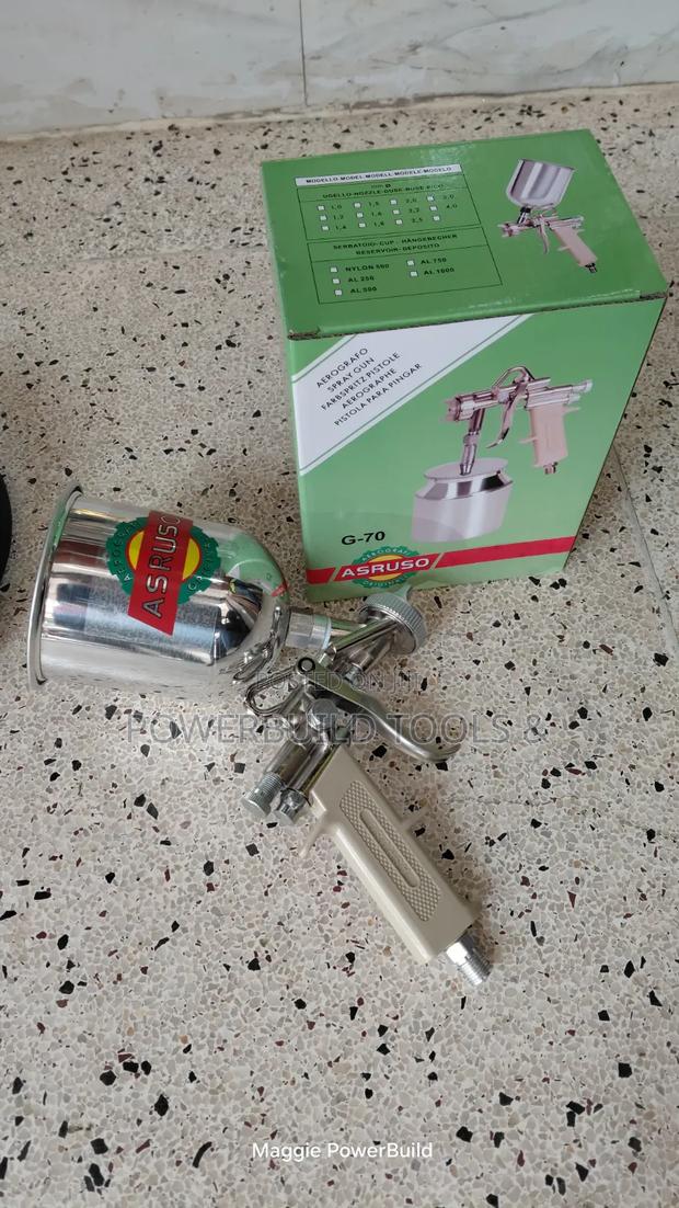 Asturo HVLP Spray Gun With Metallic Cup - thumbnail 5