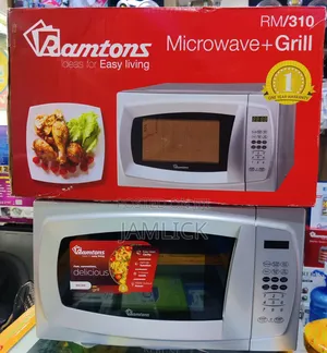 20 Litres Ramtons Digital Microwave With Grill RM310 – Sw