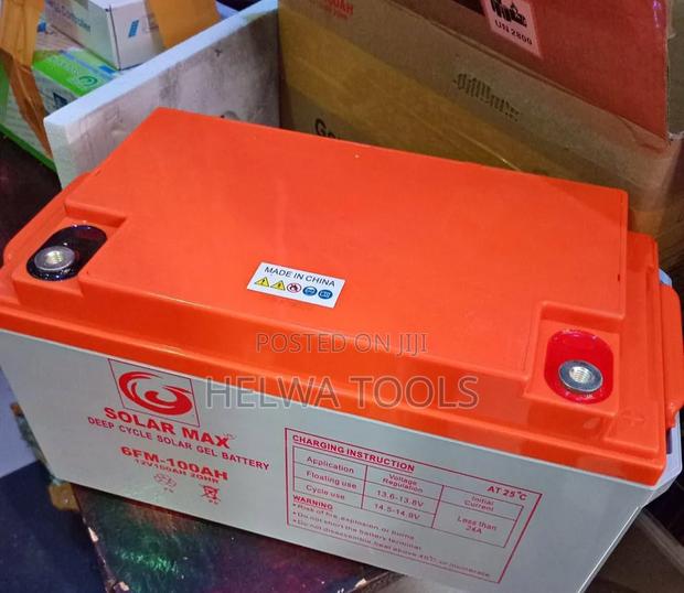 100AH Deep Cycle Gel Battery - main view