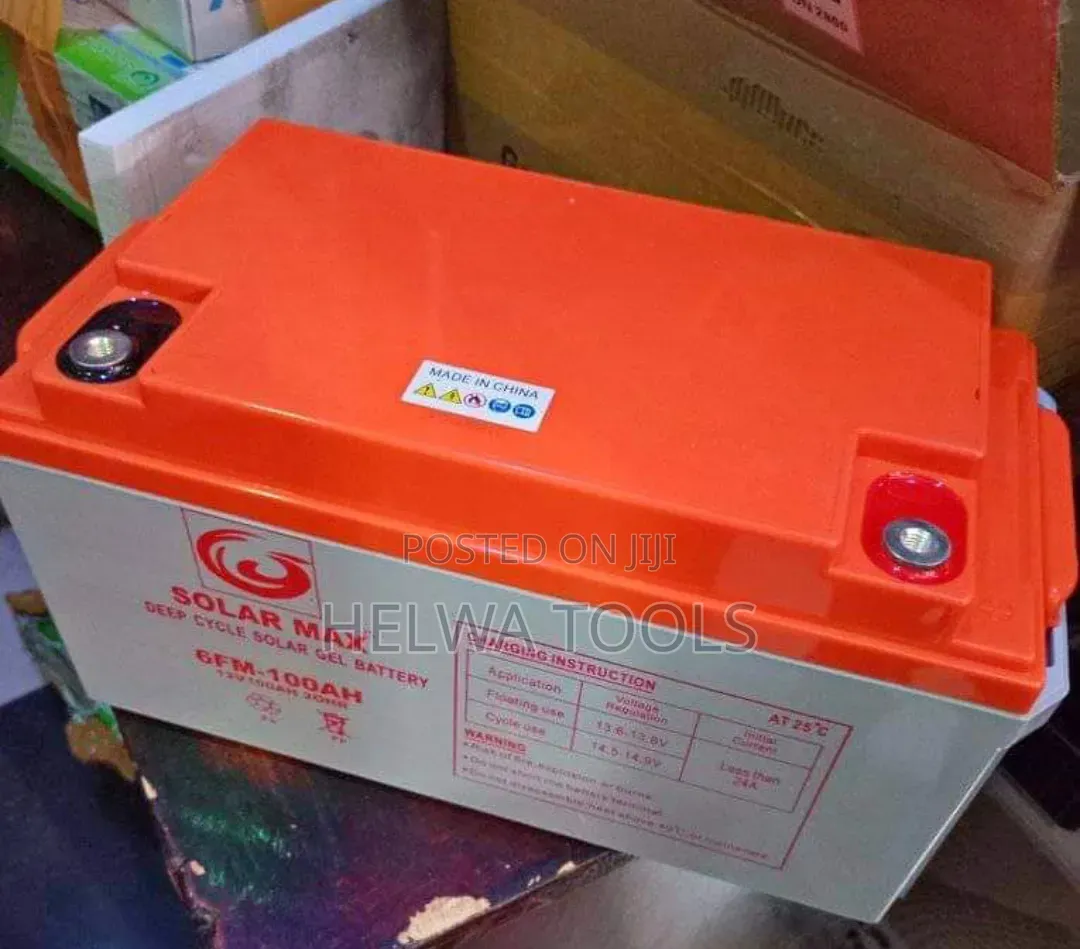 100AH Deep Cycle Gel Battery