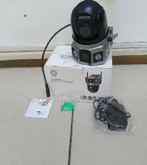 360° Dual Lens PTZ Camera – AI Motion Detection Security Camera