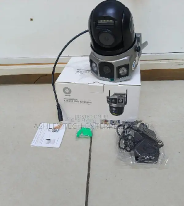 360° Dual Lens PTZ Camera – AI Motion Detection Security Camera