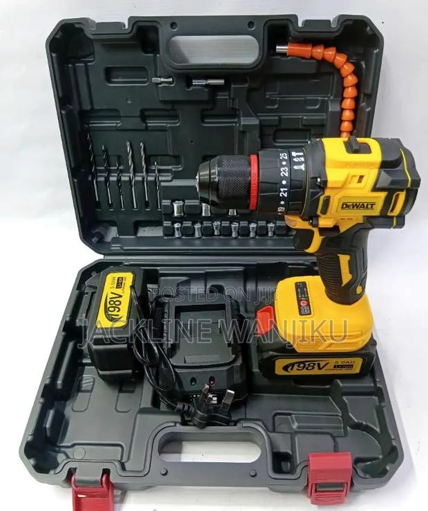 Highly Rated Professional Dewalt Cordless Drill 98v - main view