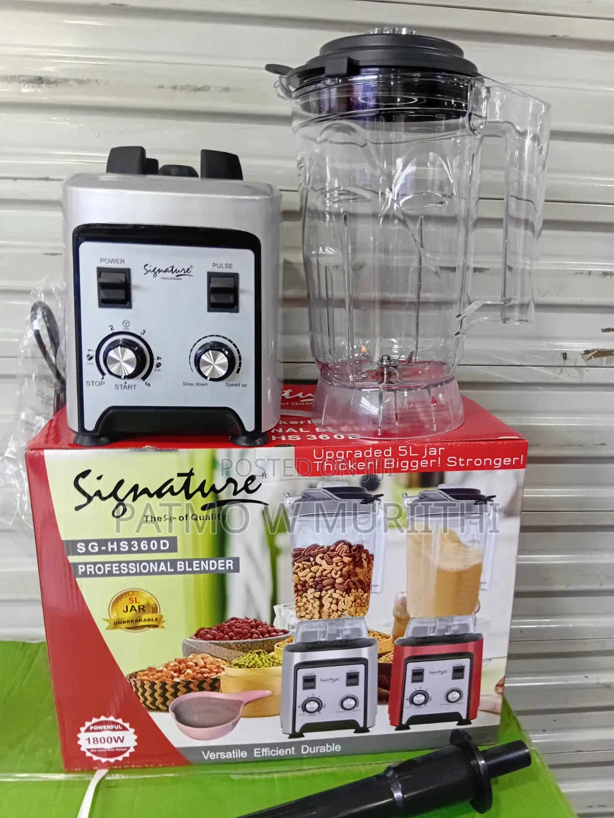 Signature Commercial Blender 5L