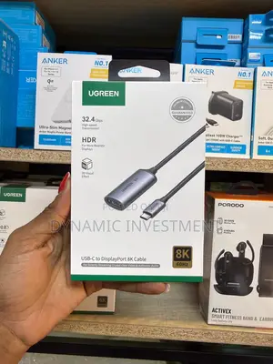 UGREEN at 60Hz USB C to DisplayPort 1.4 Adapter Cable 240Hz HDR