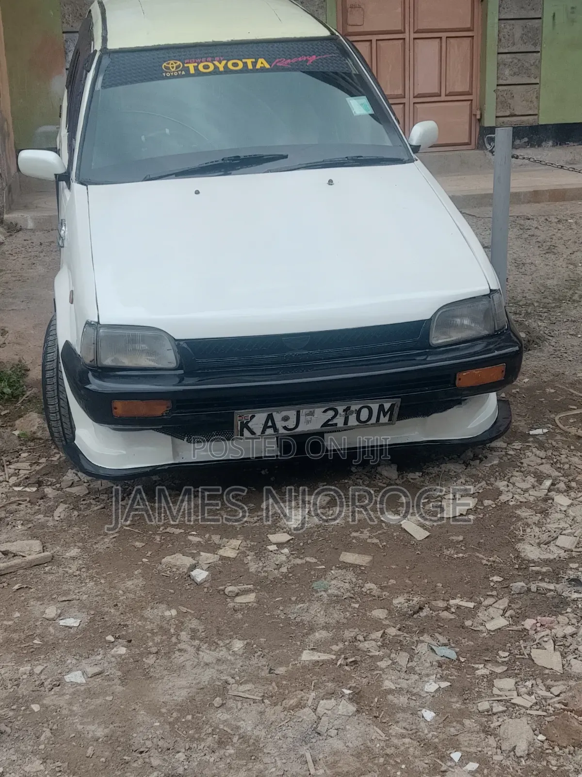 Toyota Starlet 2005 White