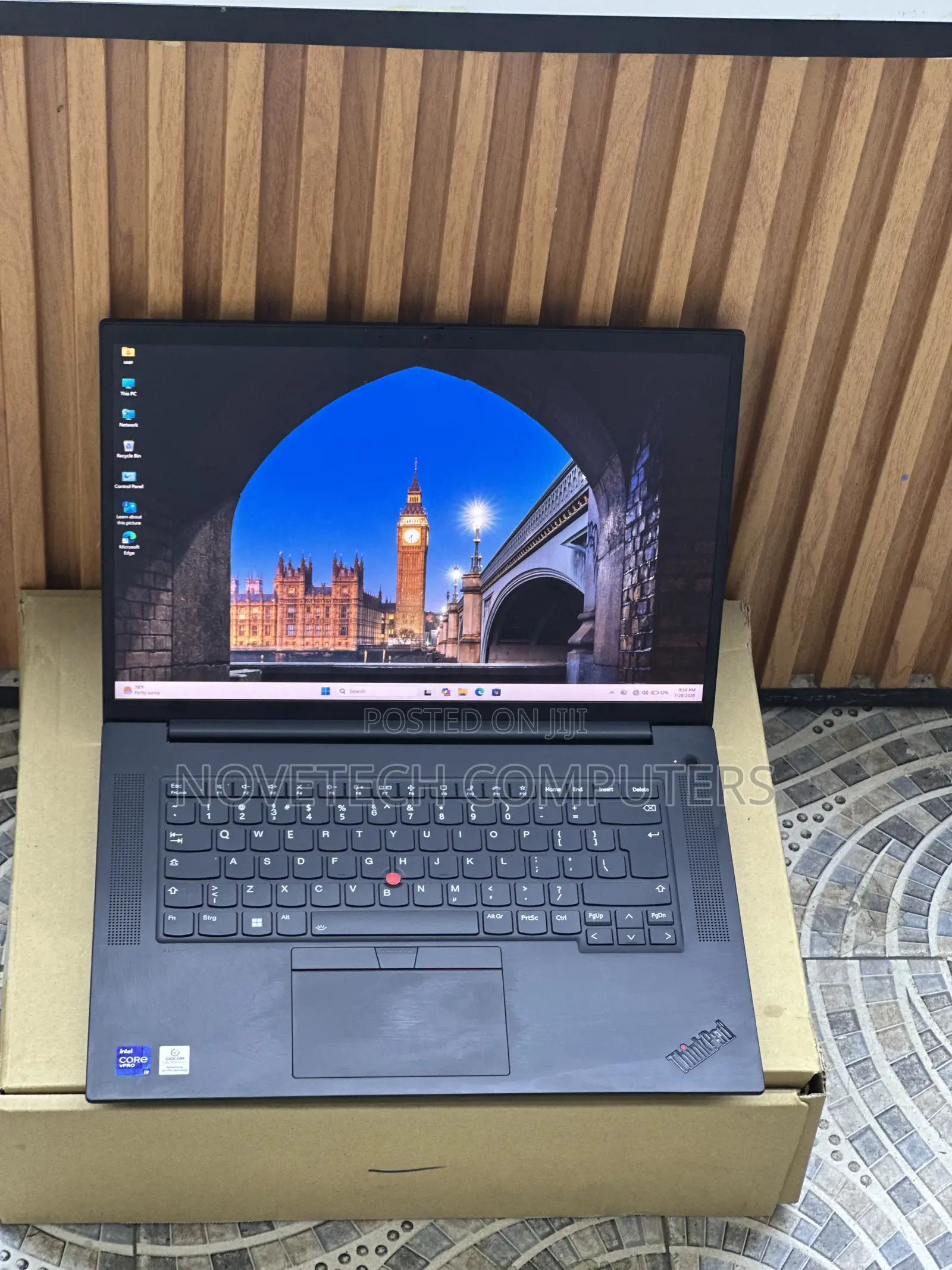 Laptop Lenovo ThinkPad P1 Gen4 32GB Intel Core i9 SSD 512GB