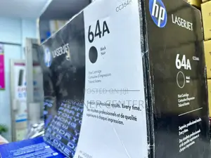 Original HP 64A Black LaserJet Toner Cartridge (CC364A) – High Yield