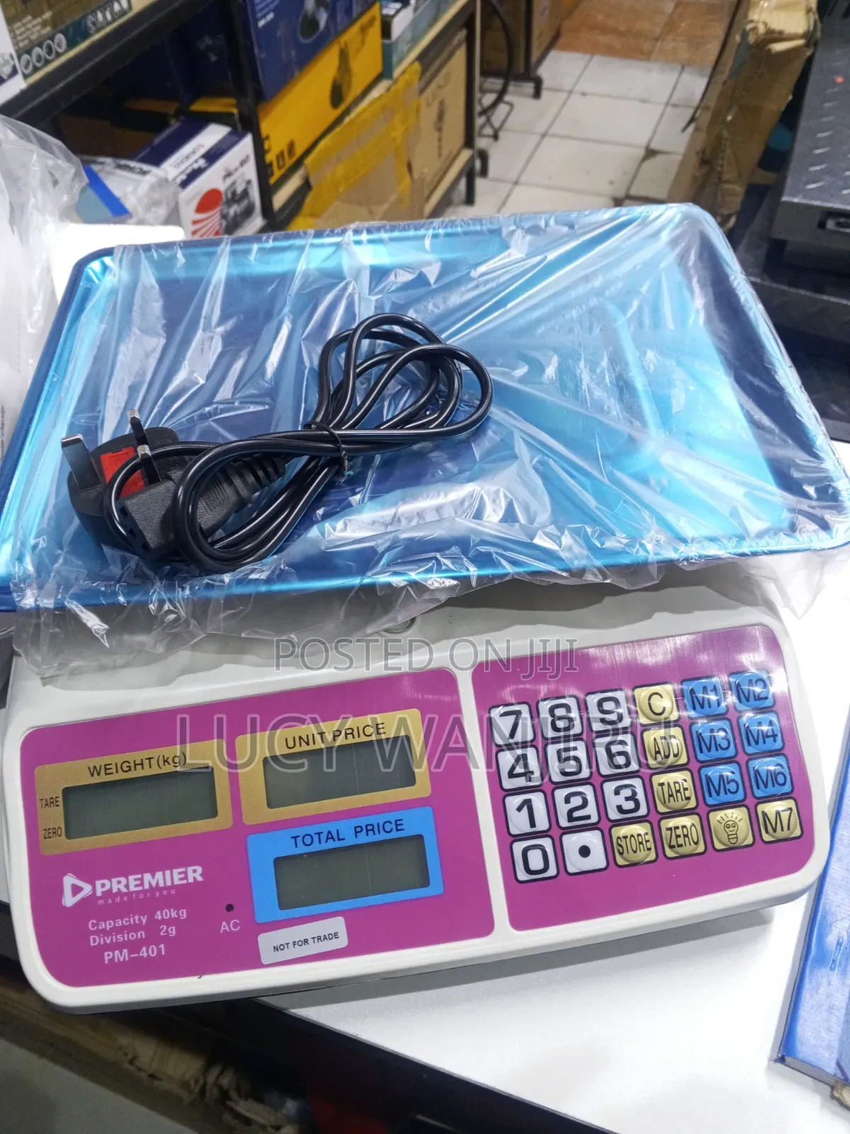 2 Grams to 40 Kg Butchery Scale
