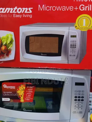 Digital 20L Ramtons Microwave With Grill /Microwave With Drill
