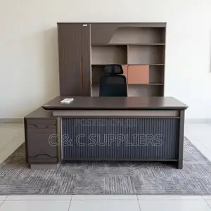 Director's L-Shaped Desk-1800mm