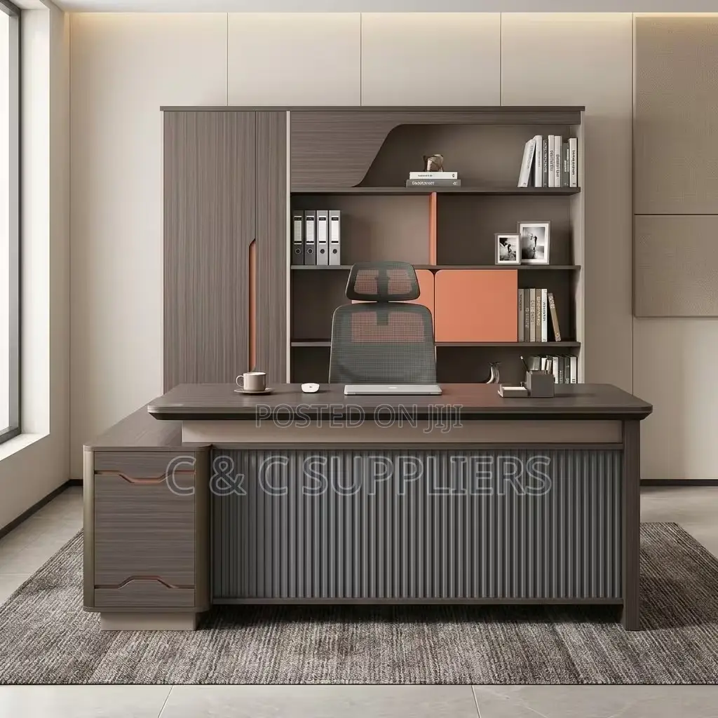 Director's L-Shaped Desk-1800mm