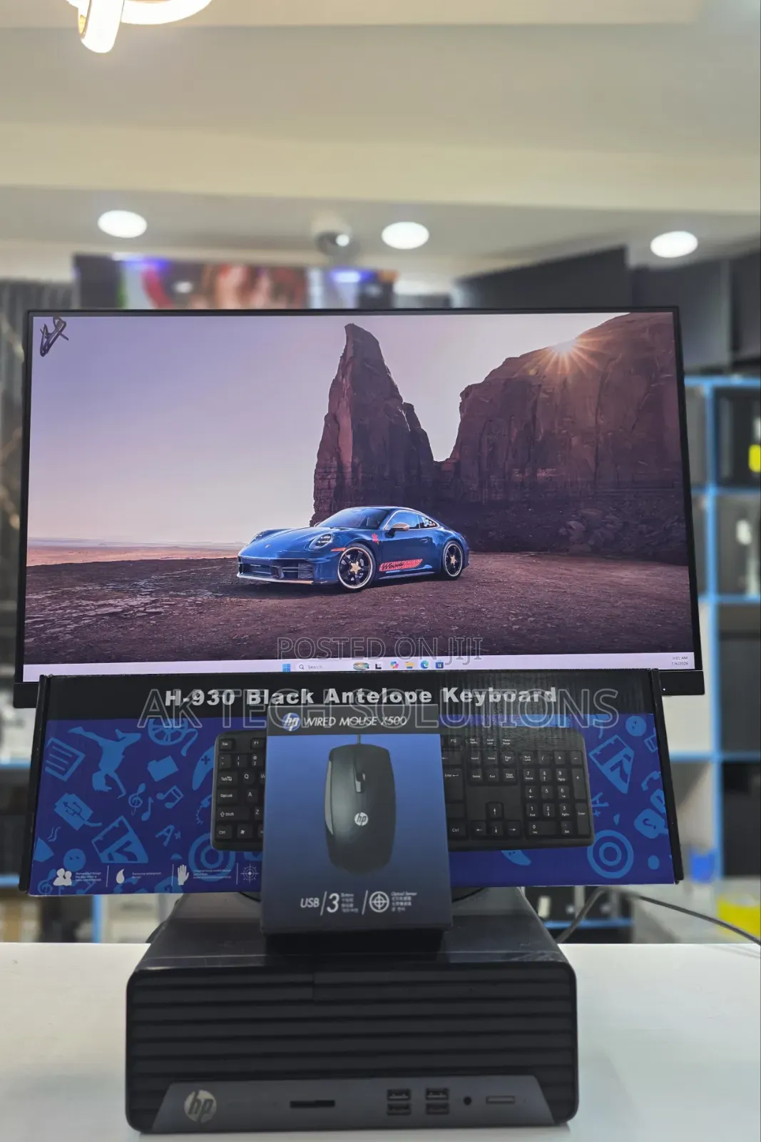 Desktop Computer HP 8GB AMD Ryzen 5 SSD 256GB