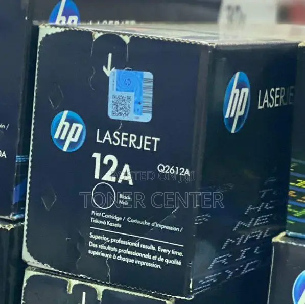 HP 12A (Q2612A) Black Toner Cartridge – Genuine Standard Yield OEM