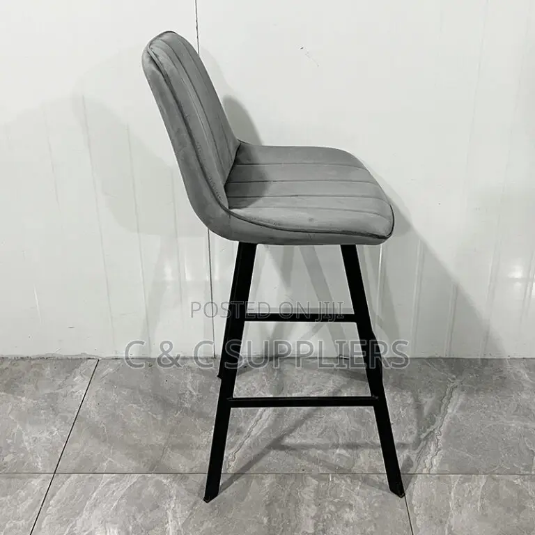 Leather Padded Kitchen Home Stool.