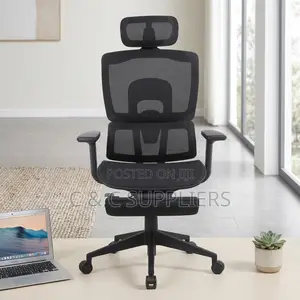 High Back Mesh Orthopedic Seat With Footrest