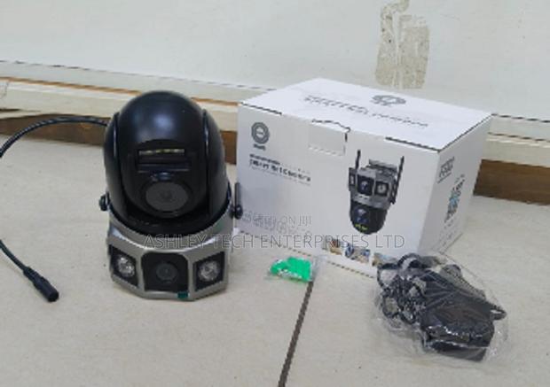 Smart Dual Lens PTZ Camera – 360° AI Security CCTV