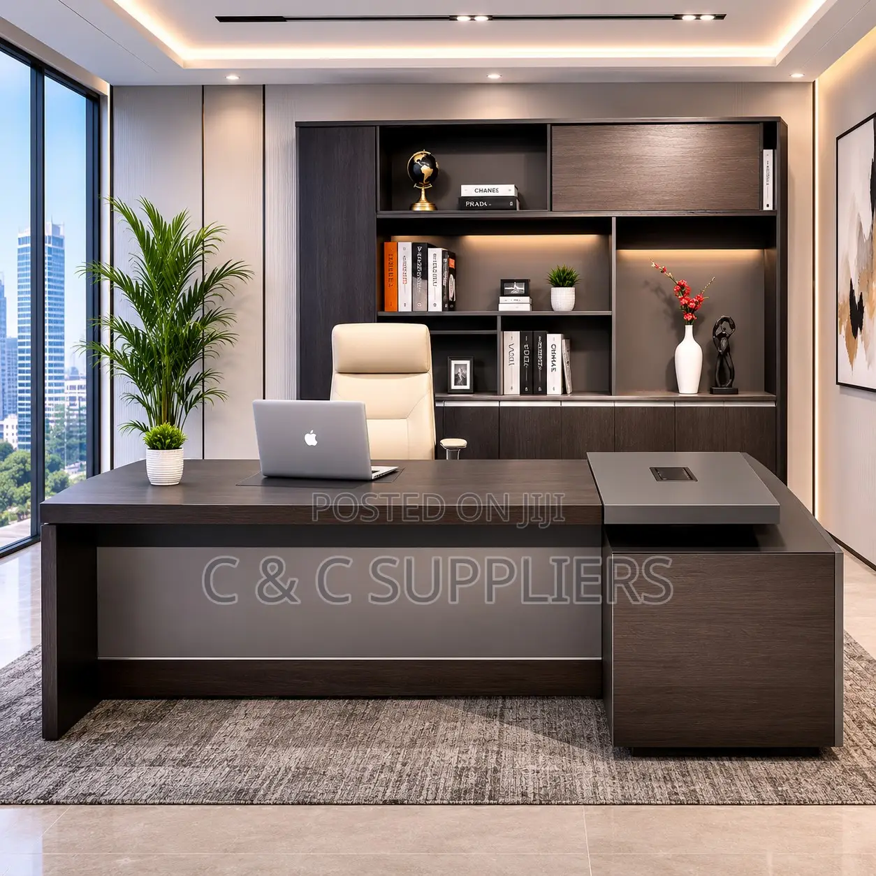 Executive Wooden CEO Table-1.8m