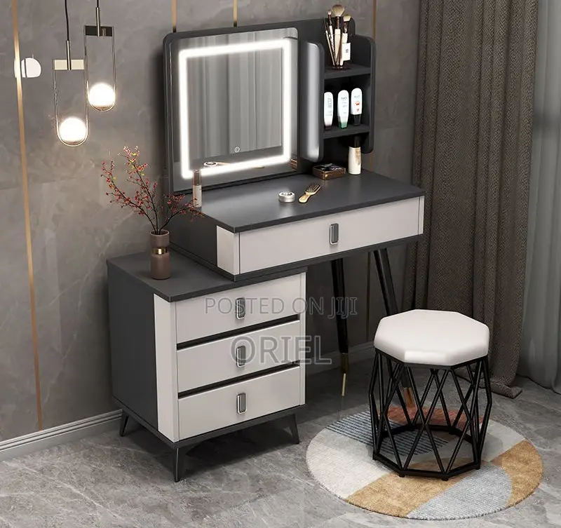 Modern Dressing Table : Modern LED Lighted Dressing Table