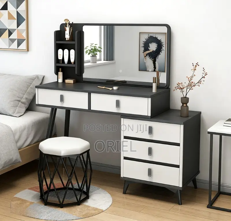 Modern Dressing Table : Modern LED Lighted Dressing Table