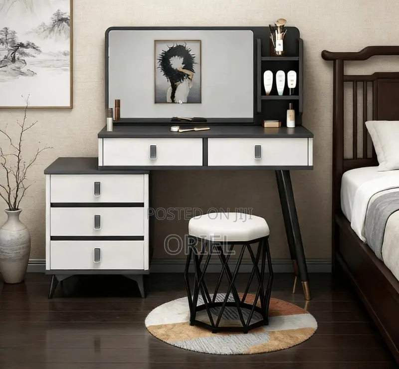 Modern Dressing Table : Modern LED Lighted Dressing Table
