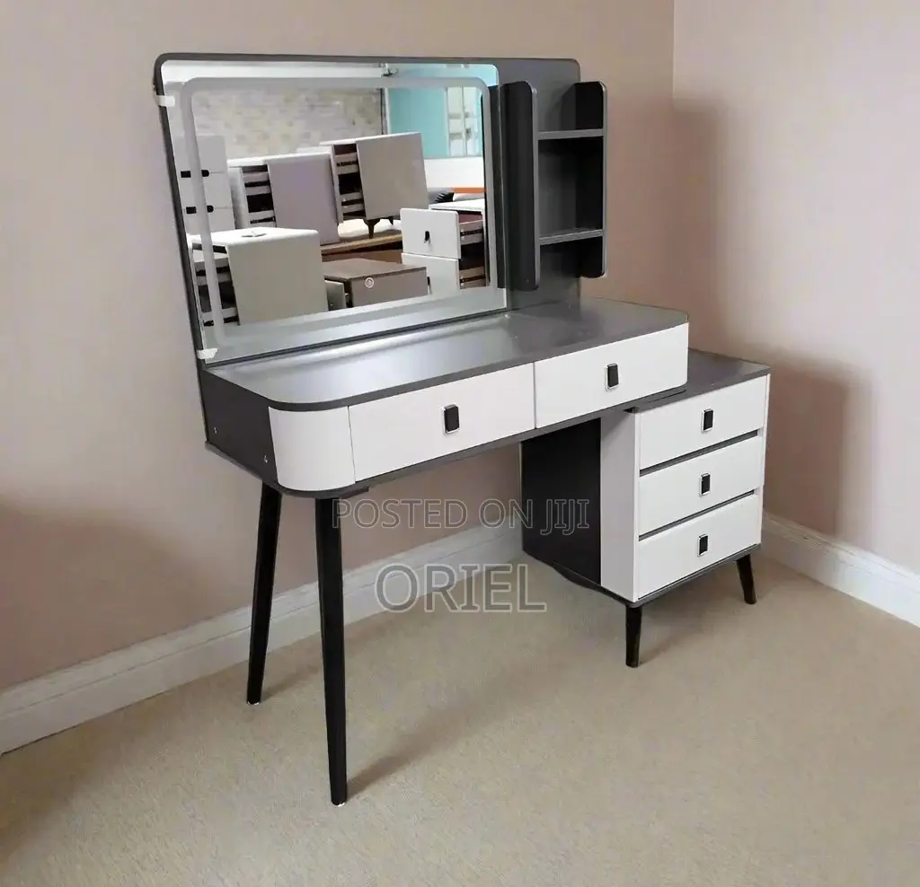 Modern Dressing Table : Modern LED Lighted Dressing Table