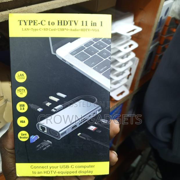 USB-C 11-in-1 Laptop Docking Station With PD Charging - thumbnail 2