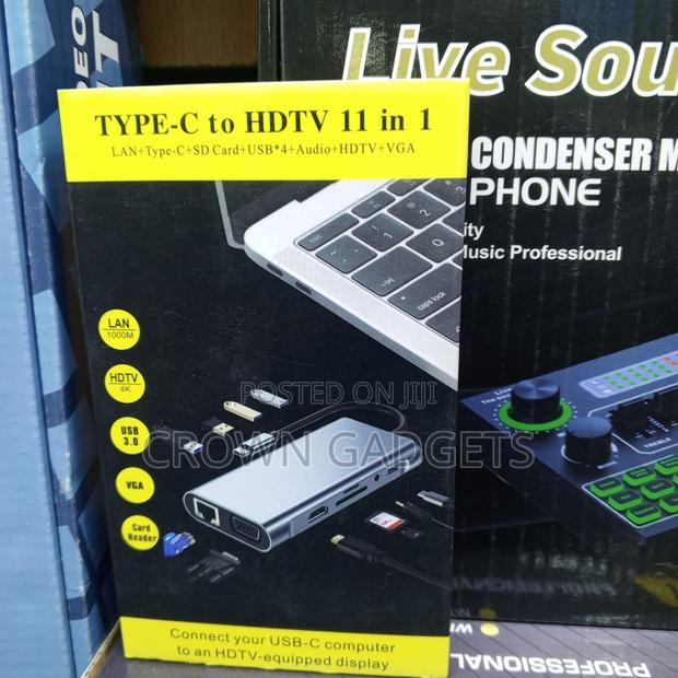 USB-C 11-in-1 Laptop Docking Station With PD Charging - thumbnail 3