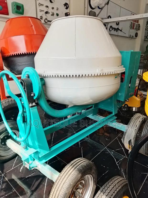 Concrete Mixer 400L - main view