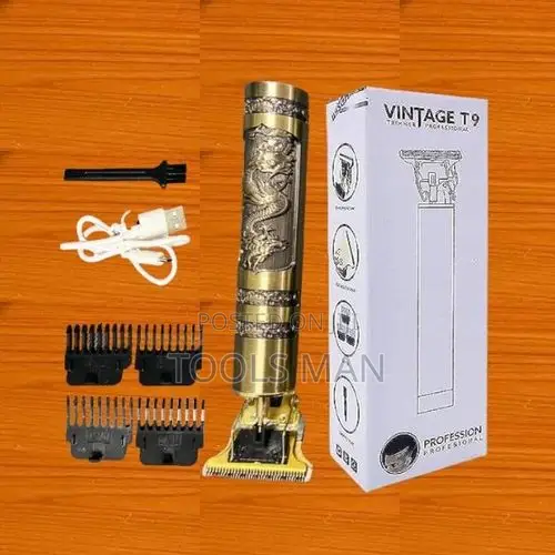 Hair Clipper Vintage T9 Rechargeable Electric Barber Trimmer.Shaver