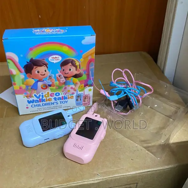 Kids Adventure Walkie Talkie Set – Long Distance Up to 200 Meters