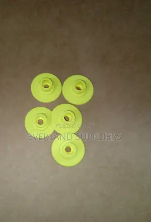 Yellow Plastic Round Livestock Ear Tags