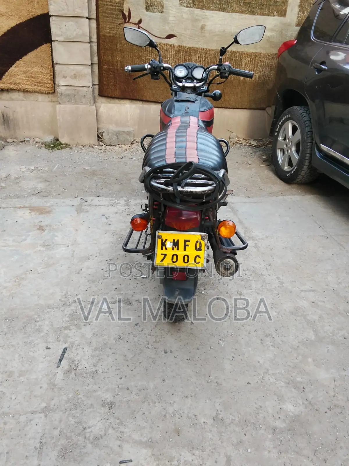 TVS HLX 125 2023 Red