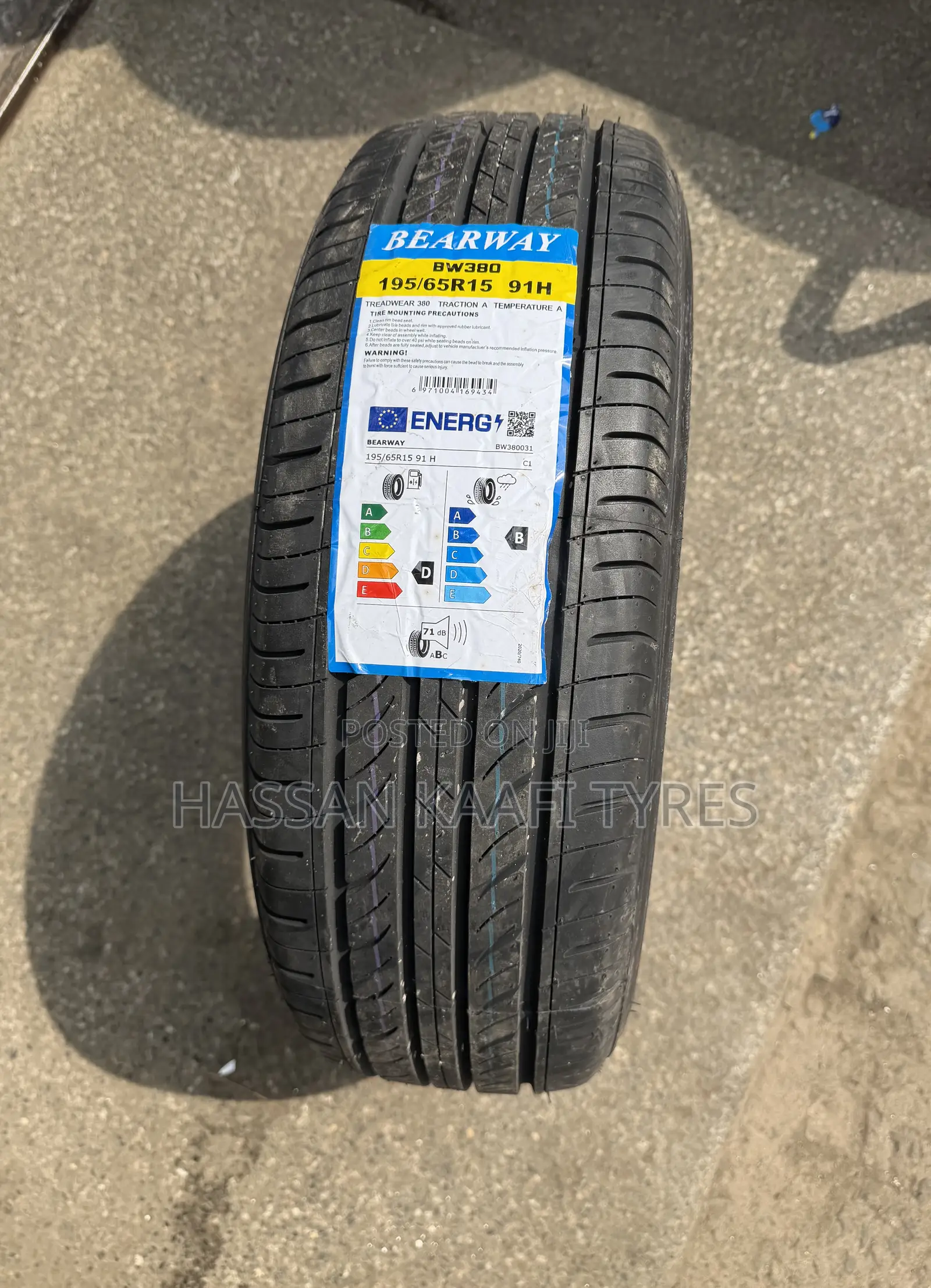 195/65r15 Bearway Tyre